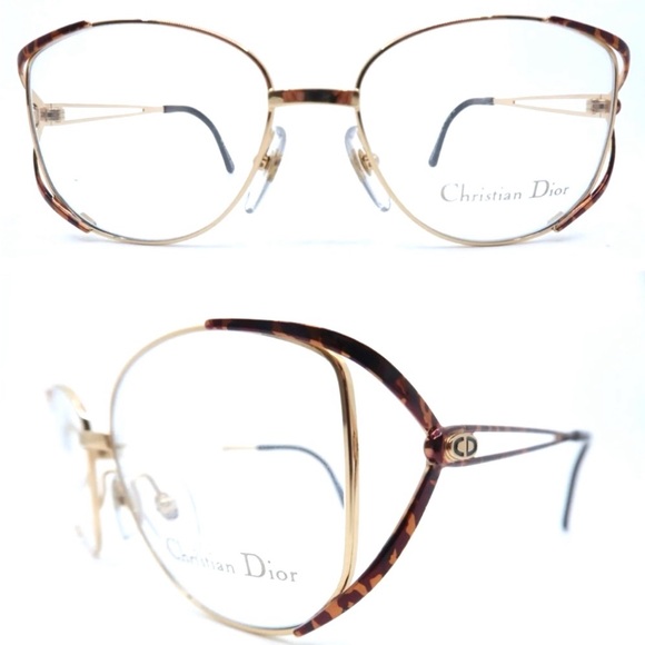 Iconic 1980’s Christian Dior Butterfly Eyeglasses Frames, Made in Austria,Unworn - Picture 2 of 4
